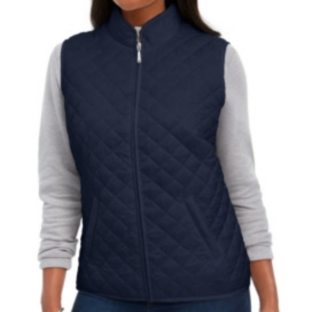 Karen Scott Petite Quilted Puffer Vest